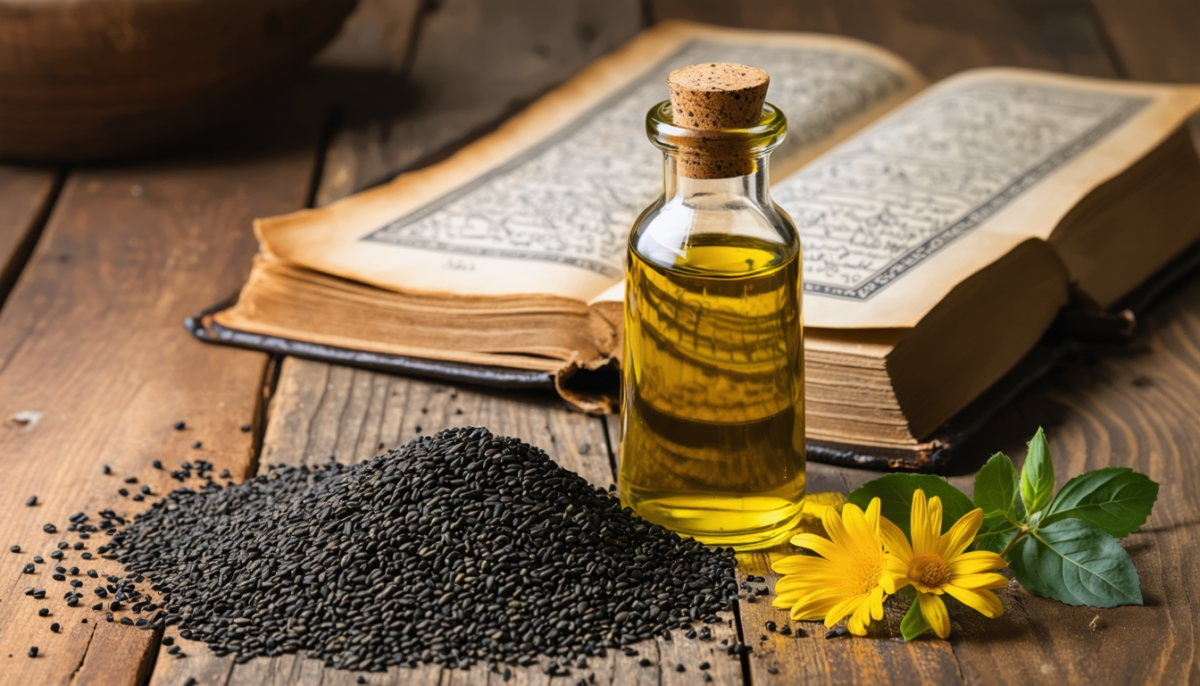 découvrez les vertus de l'huile de nigelle et ses usages traditionnels selon la tradition prophétique en islam, pour un bien-être naturel et spirituel.