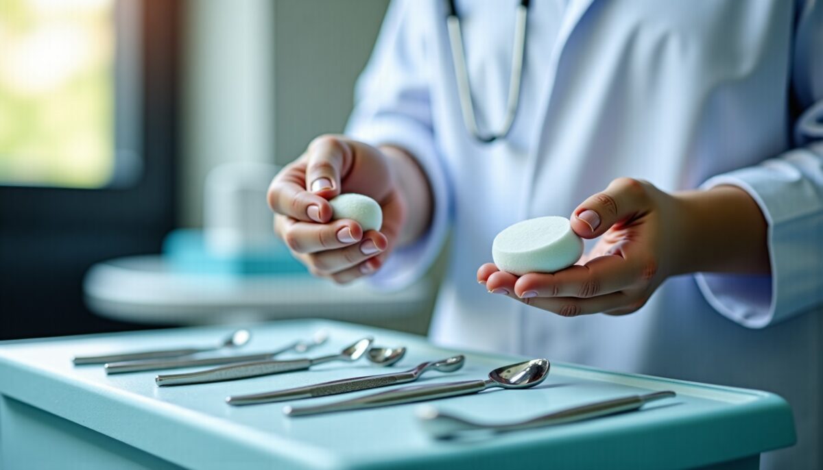 Durée de résorption des éponges hémostatiques résorbables en dentisterie : ce qu'il faut savoir